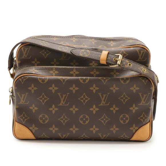 LOUIS VUITTON Authentic Brown Monogram Shoulder Bag